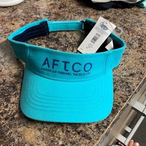 AFTCO Blue turquoise Aquarius visor